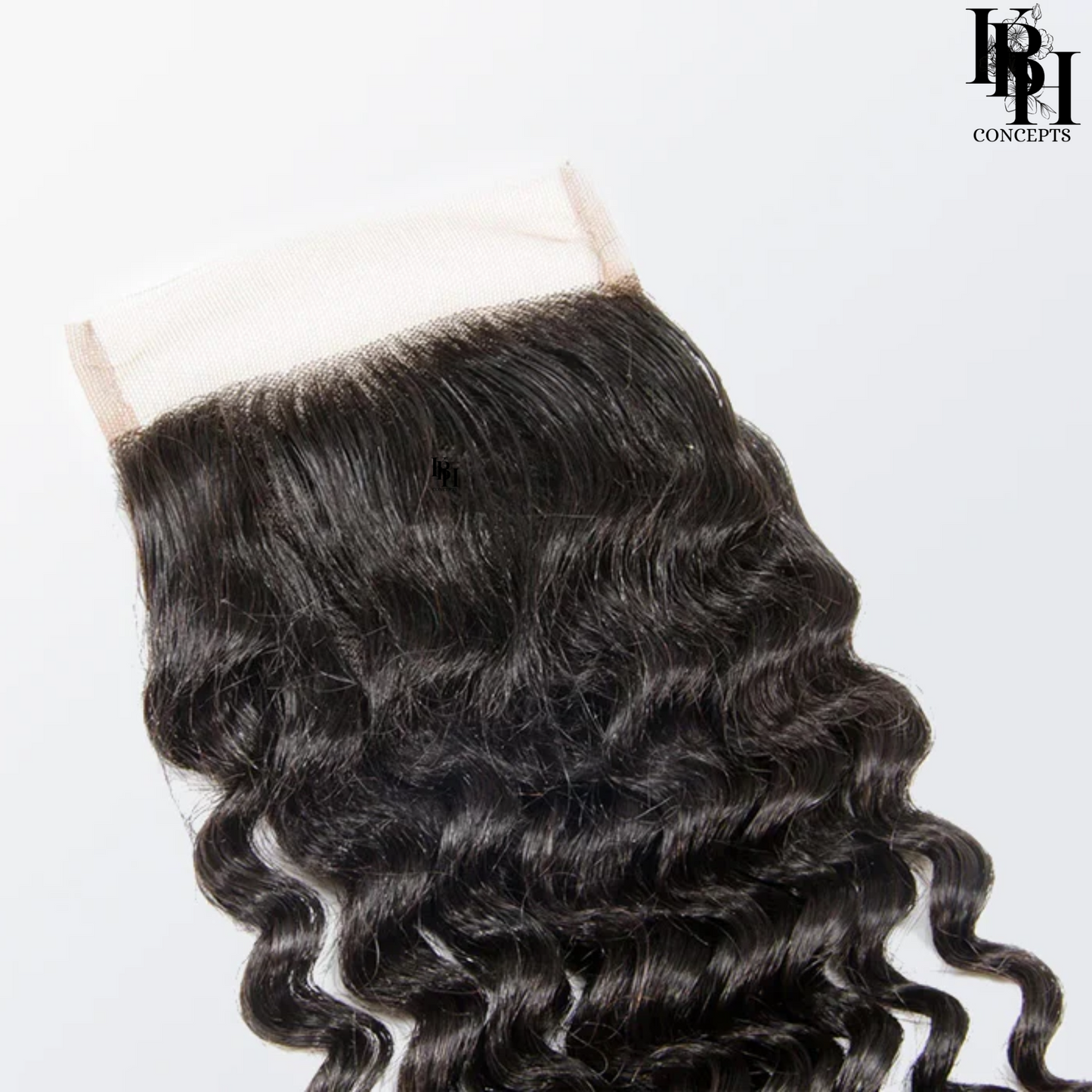 Deep Curly Closure “4X4” Inches Virgin Natural Brazilian Remy Hair