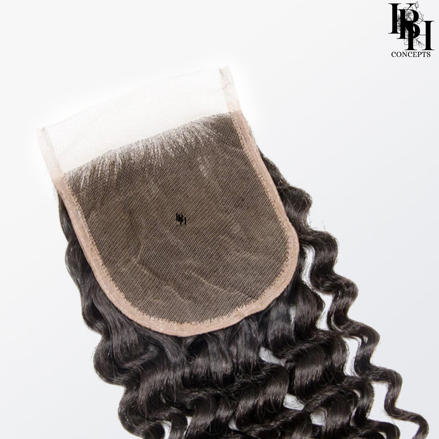Deep Curly Closure “4X4” Inches Virgin Natural Brazilian Remy Hair