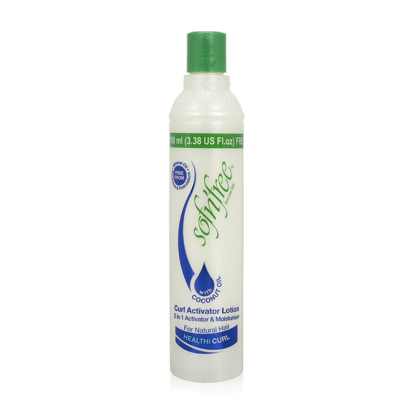 Sofn’Free Curl Activator Lotion for Natural Hair – Define Curls, Control Frizz & Boost Shine