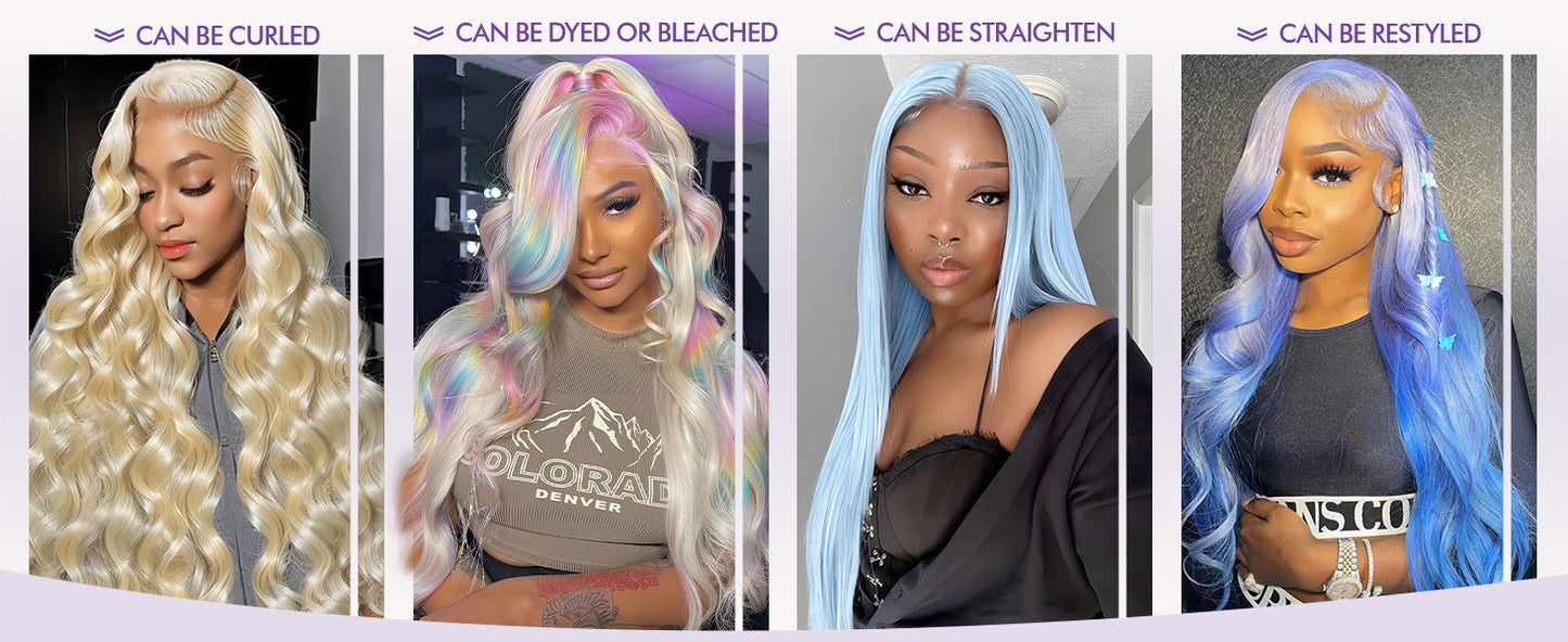 Blonde Body Wave Hair Bundles-613
