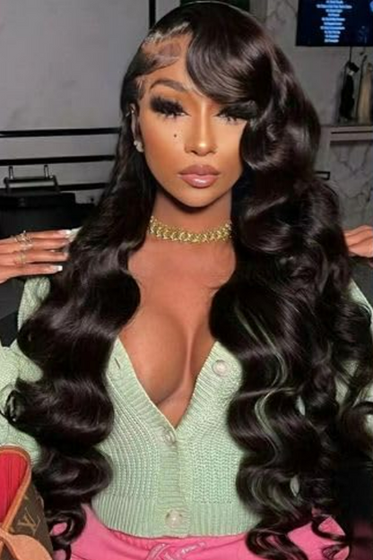 KBHconcepts 10-30 Inch Loose Wave Luxury Virgin Hair Bundles # 1B Natural Black