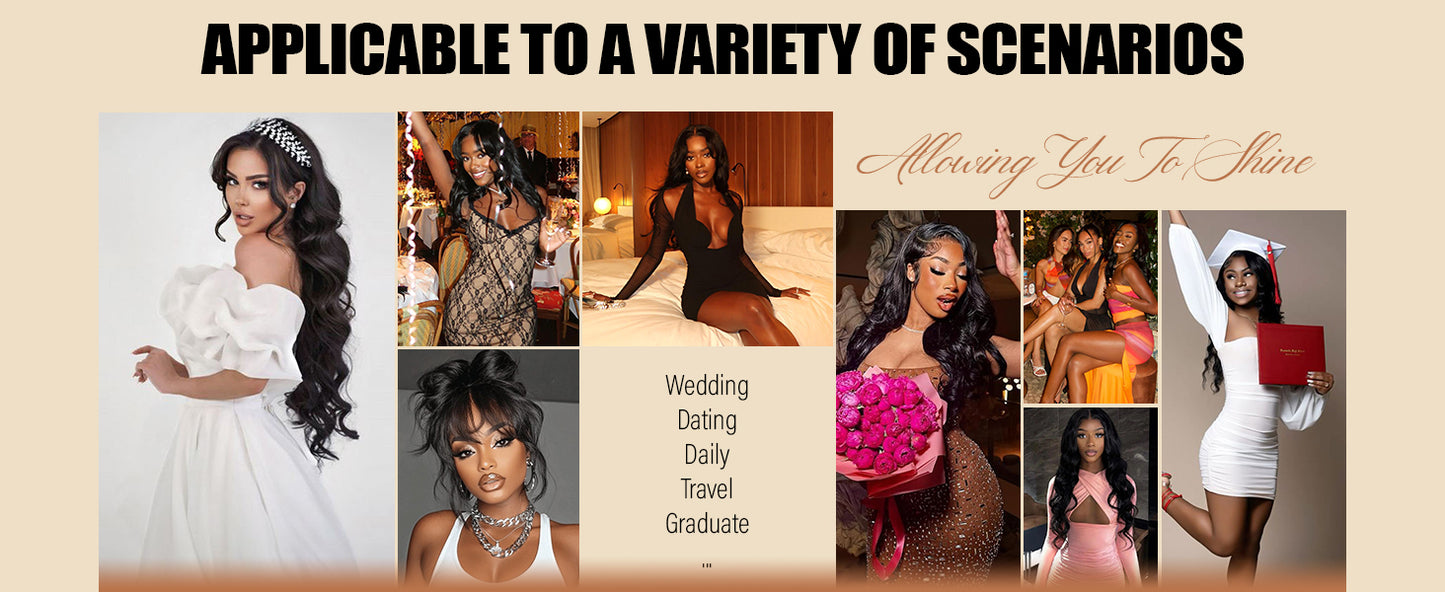 KBHconcepts 12A Body Wave Virgin Hair Bundles