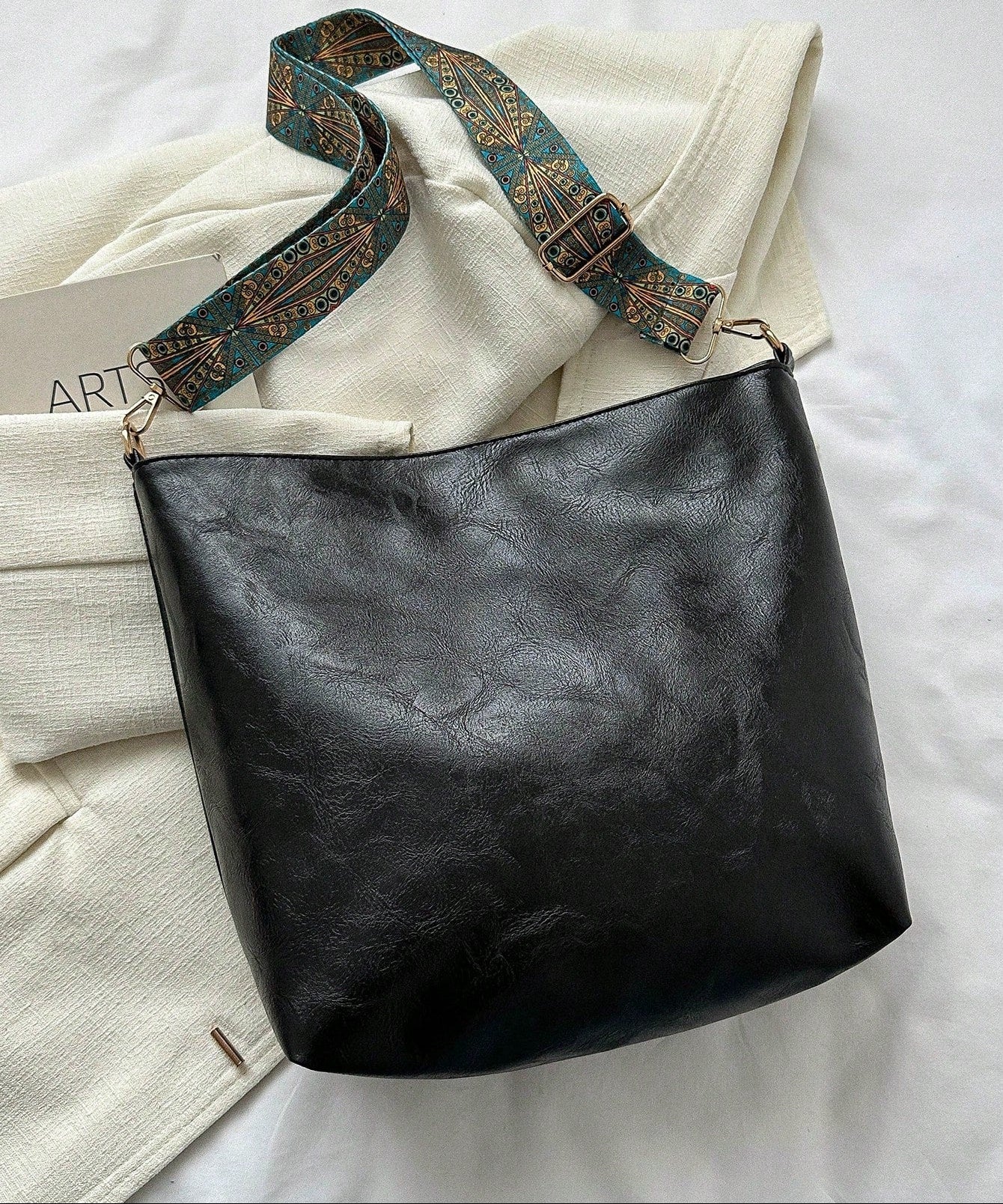 Luxury Tote Bag Fashionable European And American Style New Bucket Bag, Large Capacity Cross-Body Bag For Women