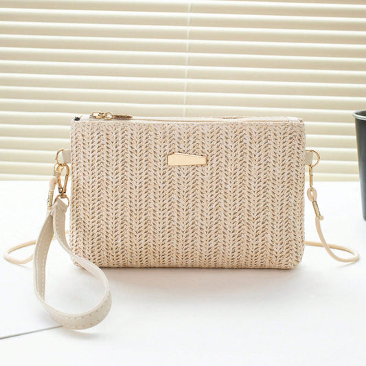 Stylish Woven Shoulder & Crossbody Bag. Perfect for Summer and Beach Vacations