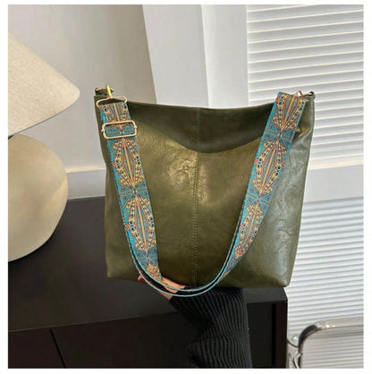 Luxury Tote Bag Fashionable European And American Style New Bucket Bag, Large Capacity Cross-Body Bag For Women