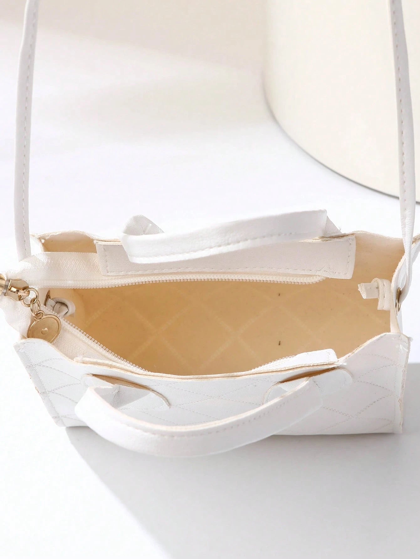 Minimalist Embossed Mini Handbag, Crossbody & Shoulder Bag for Women