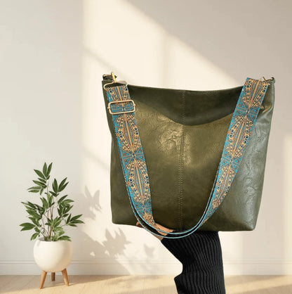 Luxury Tote Bag Fashionable European And American Style New Bucket Bag, Large Capacity Cross-Body Bag For Women