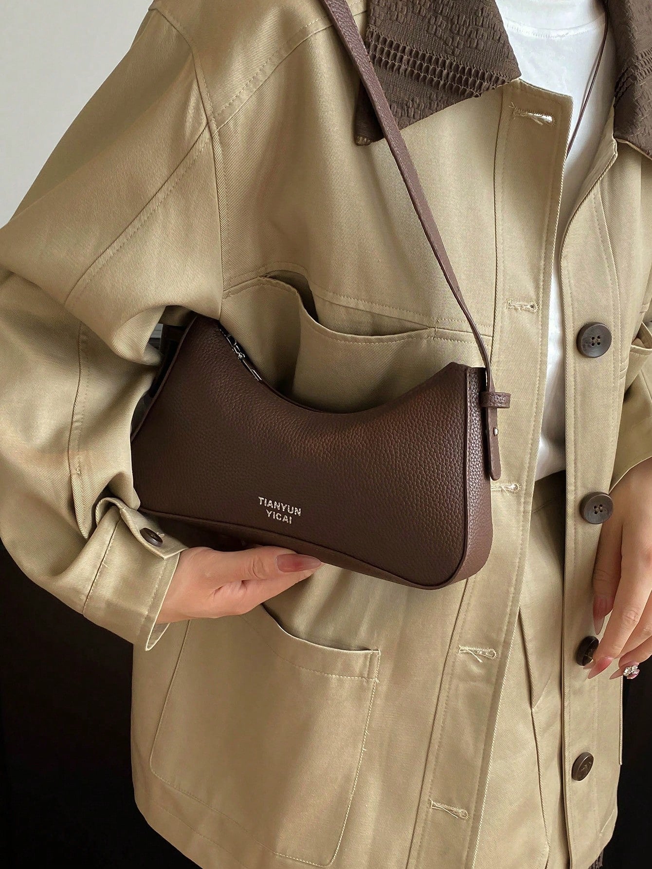 Minimalist Elegant Autumn-Winter Shoulder Bag for Women