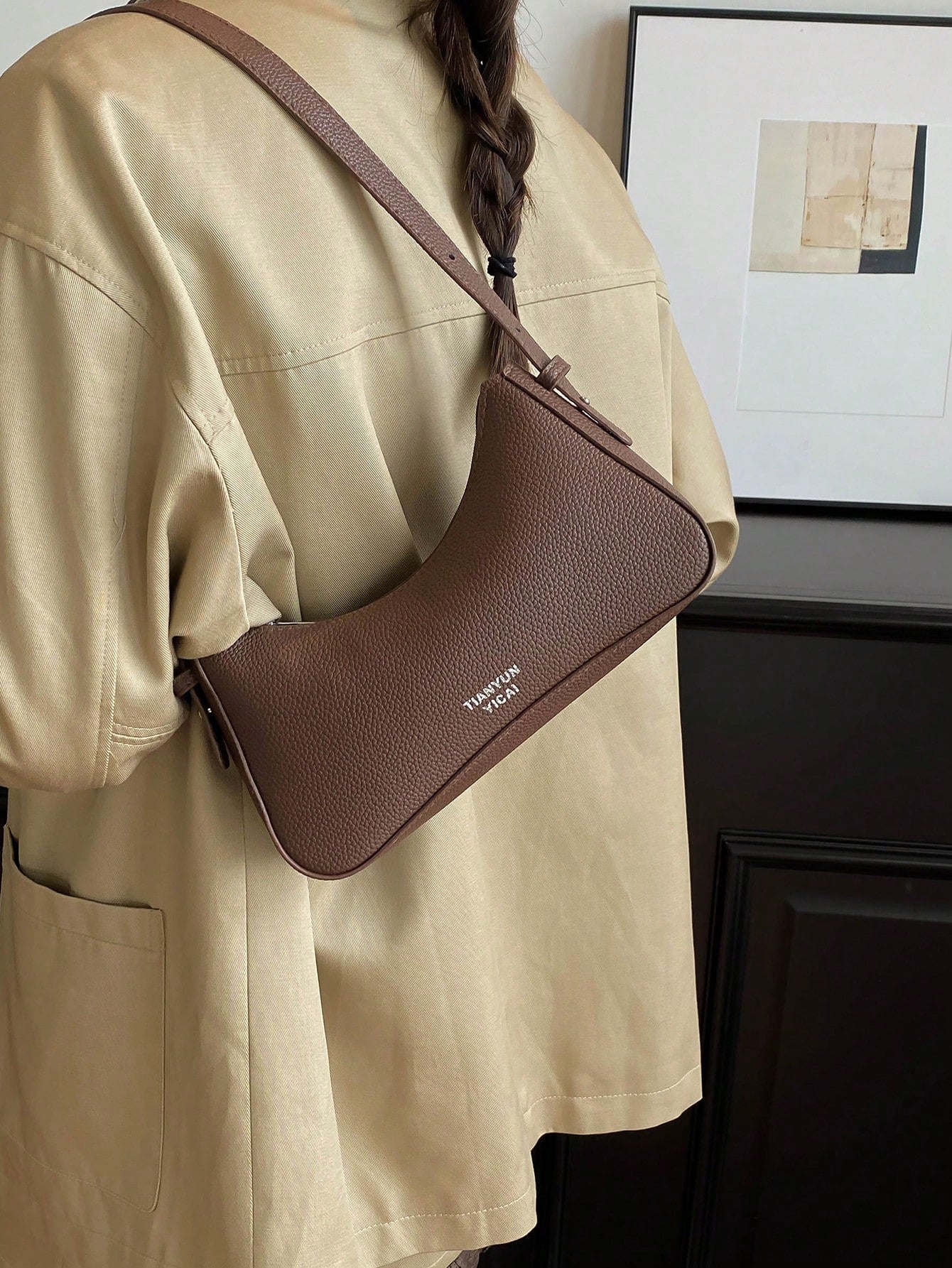Minimalist Elegant Autumn-Winter Shoulder Bag for Women