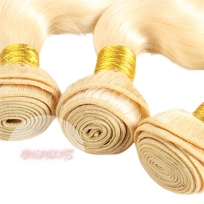 Blonde Body Wave Hair Bundles-613