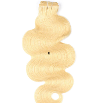 Raw Body Wave Hair Bundles #613 Dye to Any Color-12A Blonde