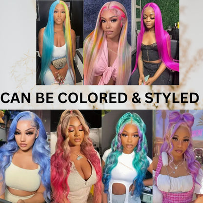 Raw Body Wave Hair Bundles #613 Dye to Any Color-12A Blonde