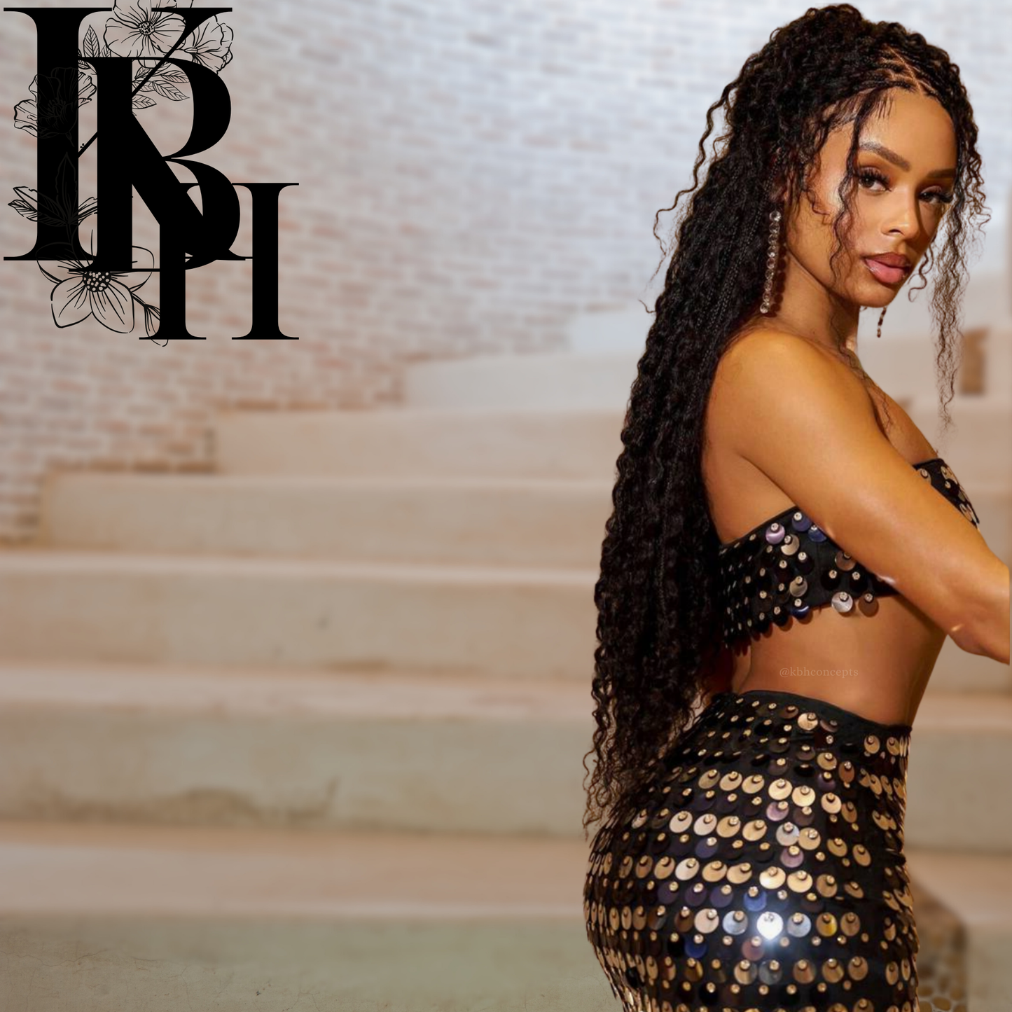 Deep Curly Water Wave Hair Bulk No Weft Unprocessed Best For Hair Braiding -12A, Micro Braiding, Boho Braids