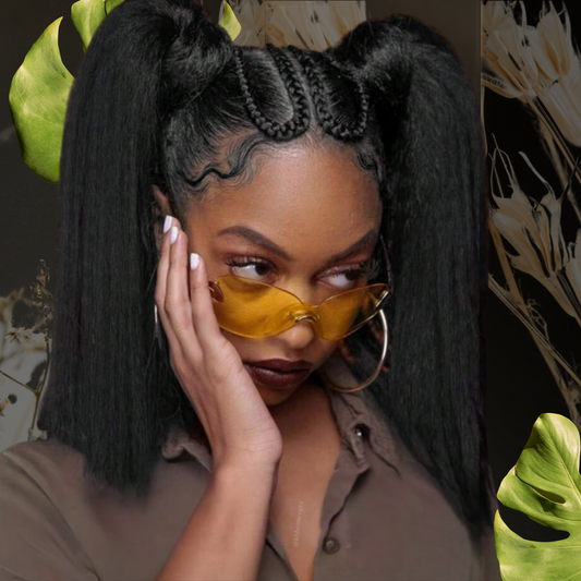 Yaky Straight Hair Bulk No Weft Unprocessed Virgin Hair Best For Braiding -12A, Micro Braiding, Boho Braids