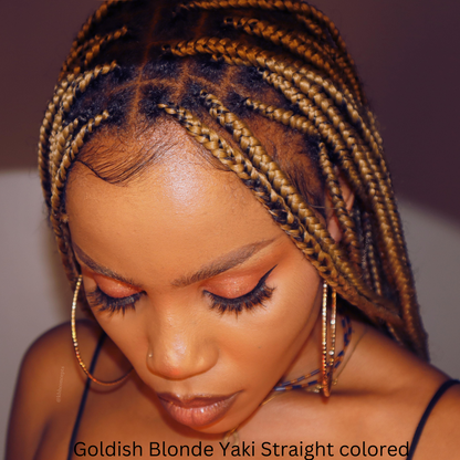 Yaky Straight STANDARD Hair Bulk No Weft Unprocessed Virgin Hair Best For Braiding -12A, Micro Braiding, Boho Braids