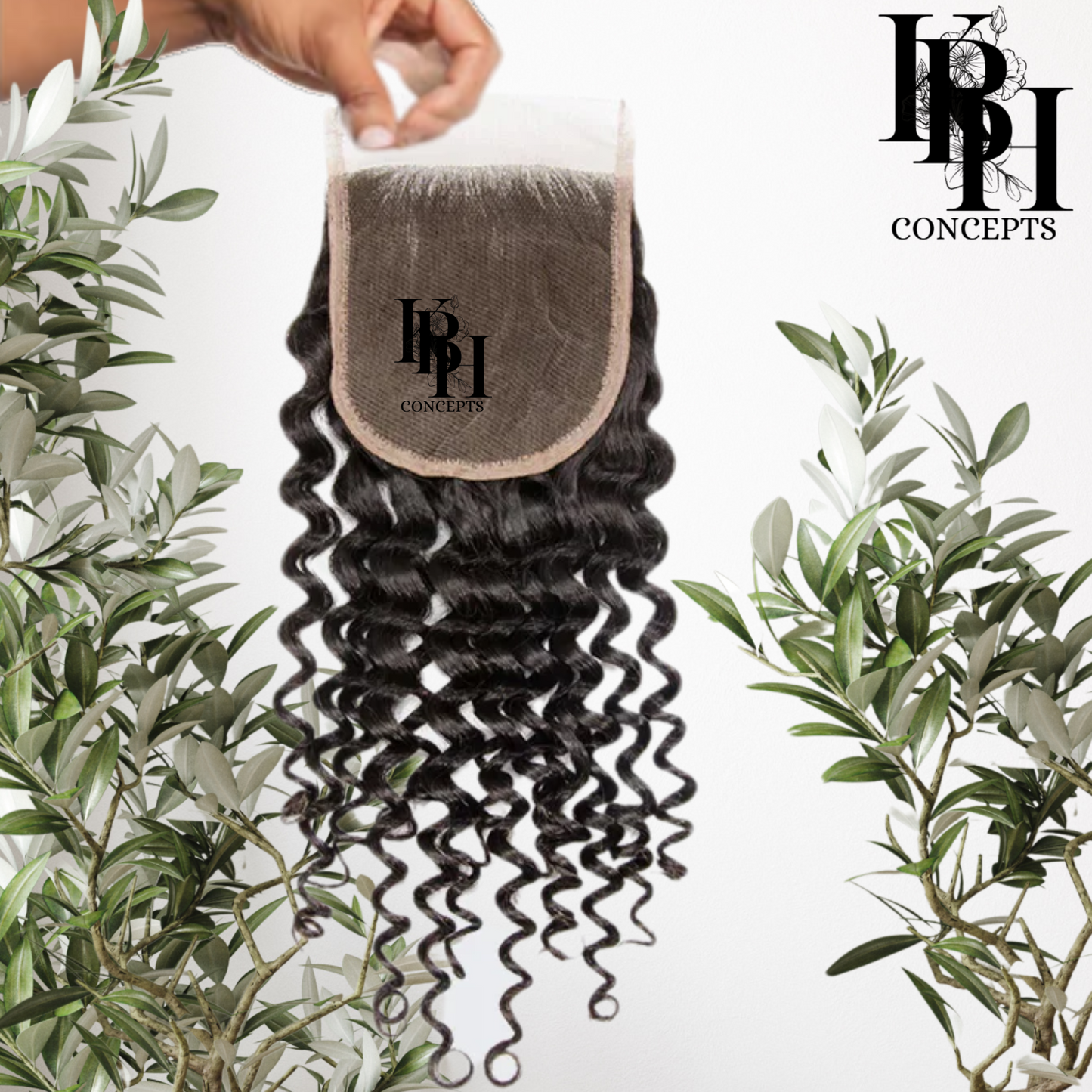HD Deep Wave Closure Swiss “4x4” Inches Virgin Natural Brazilian Remy Hair