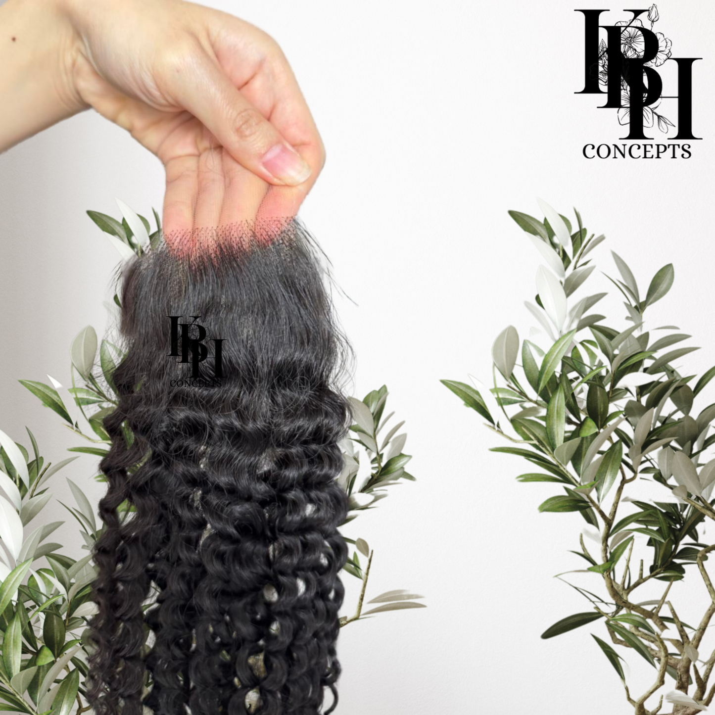 HD Deep Wave Closure Swiss “4x4” Inches Virgin Natural Brazilian Remy Hair
