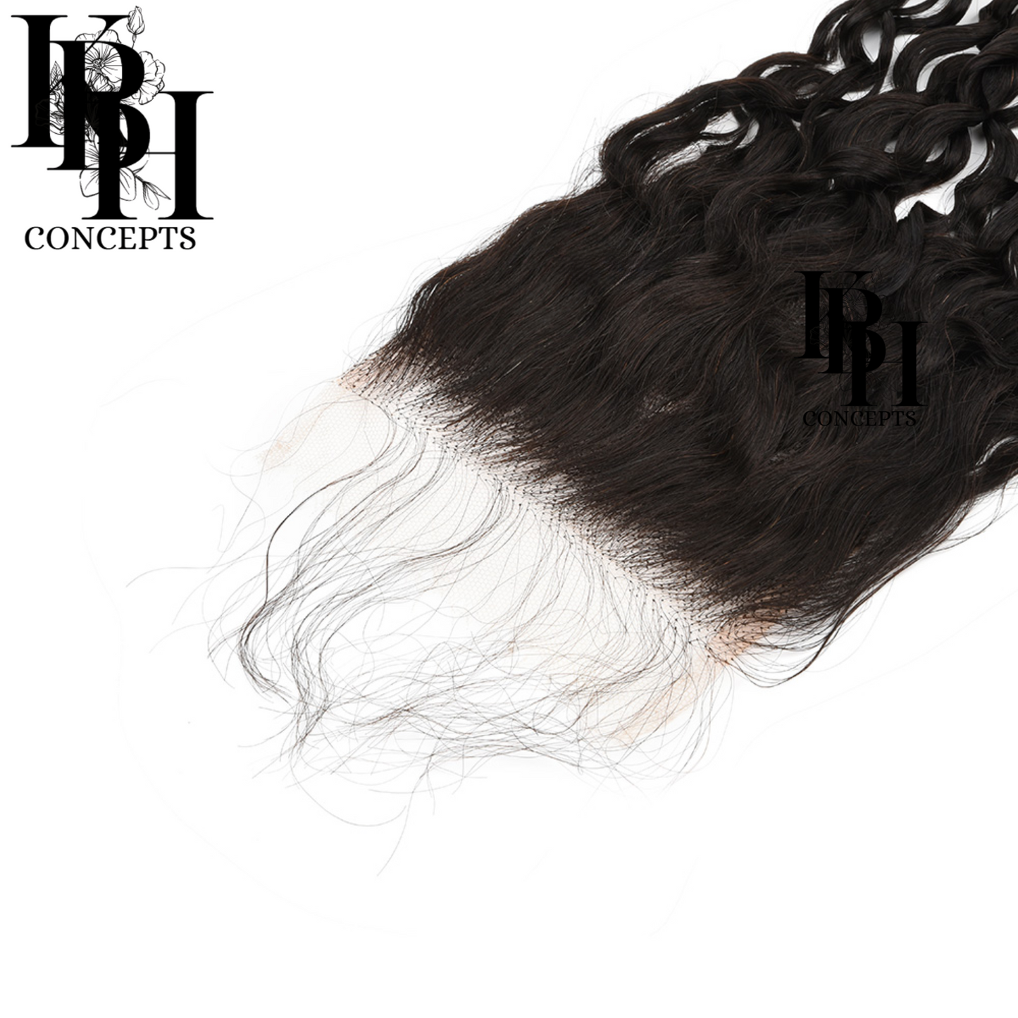 HD Deep Wave Closure Swiss “4x4” Inches Virgin Natural Brazilian Remy Hair