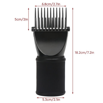 One Tool. Smooth Results. Professional Blow Dryer Comb Attachment for Straight, Sleek & Tangle-Free Hair