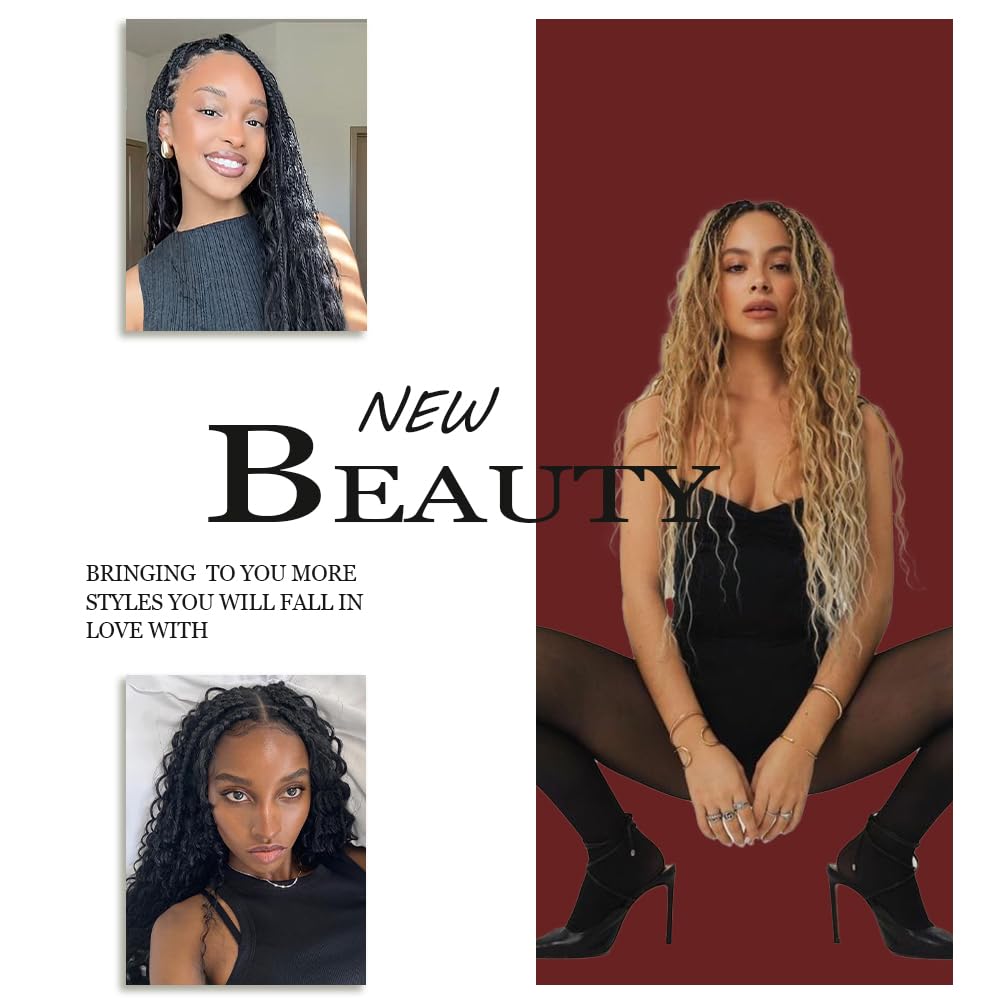 Hair Bulk Loose Wave No Weft Unprocessed Hair Bulk Best For Hair Braiding-12A, Micro Braiding, Boho Braids