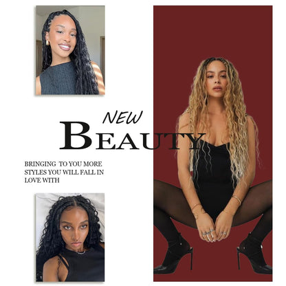 Hair Bulk Loose Wave No Weft Unprocessed Hair Bulk Best For Hair Braiding-12A, Micro Braiding, Boho Braids