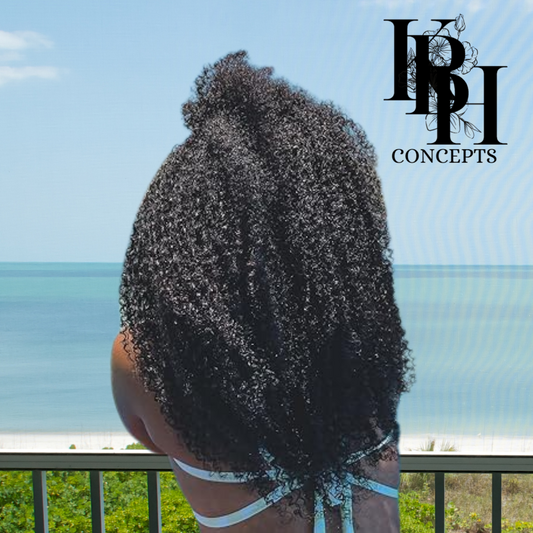 Kinky Curly Clip-Ins Human Hair For 3C & 4A Texture Hair Extensions Full Head for Black Women with 20Clips Natural Black