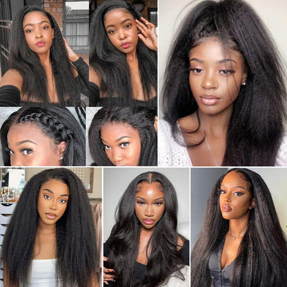 Yaki Straight Brazilian Bundles Virgin 100%Unprocessed Natural Human Kinky Straight Hair Bundles