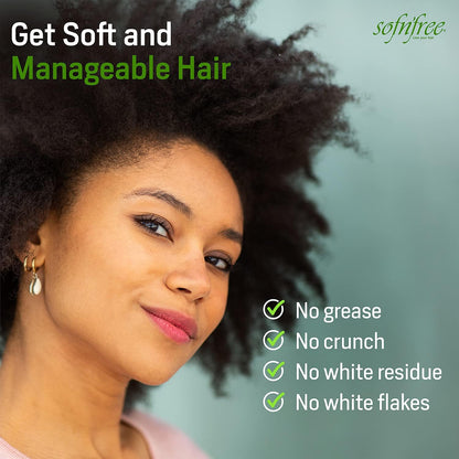 Sofn’Free Curl Activator Lotion for Natural Hair – Define Curls, Control Frizz & Boost Shine