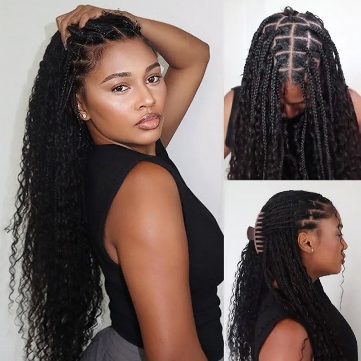 Straight Virgin Hair No Weft Unprocessed Best For Hair Braiding -12A, Micro Braiding, Boho Braids