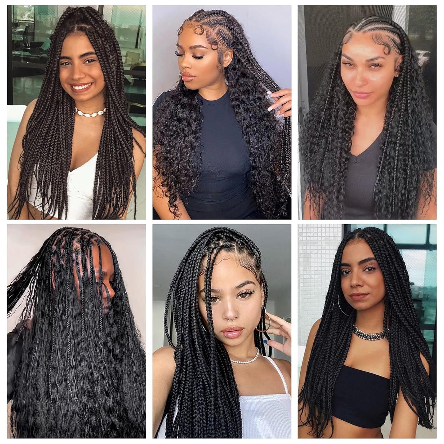 Straight Virgin Hair No Weft Unprocessed Best For Hair Braiding -12A, Micro Braiding, Boho Braids