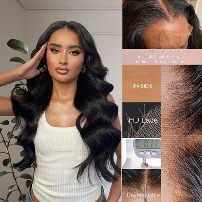 Wig Me Out Bleached Knots Body Wave Glueless Wig Lace 6x9 M-Cap Virgin Human Hair