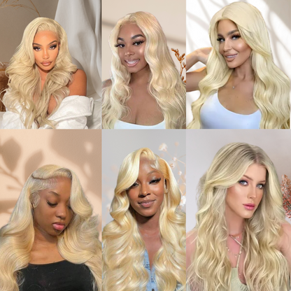 Blonde Body Wave Hair Bundles-613