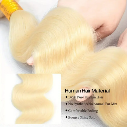 Blonde Body Wave Hair Bundles-613