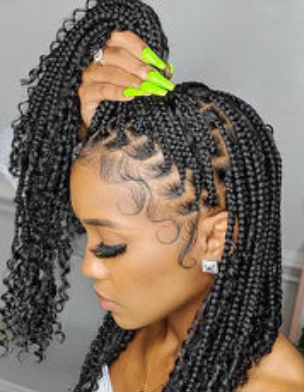 Deep Curly Water Wave Hair Bulk No Weft Unprocessed Best For Hair Braiding -12A, Micro Braiding, Boho Braids