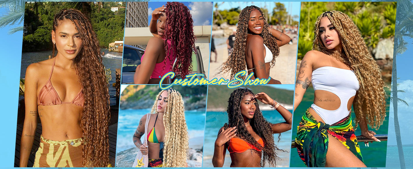 STANDARD Honey Blonde Color 27 Deep Wave No Weft Human Hair 2 Bundles For Braiding Raw Human Hair -12A, Micro Braiding, Boho Braids Bohemian Knotless