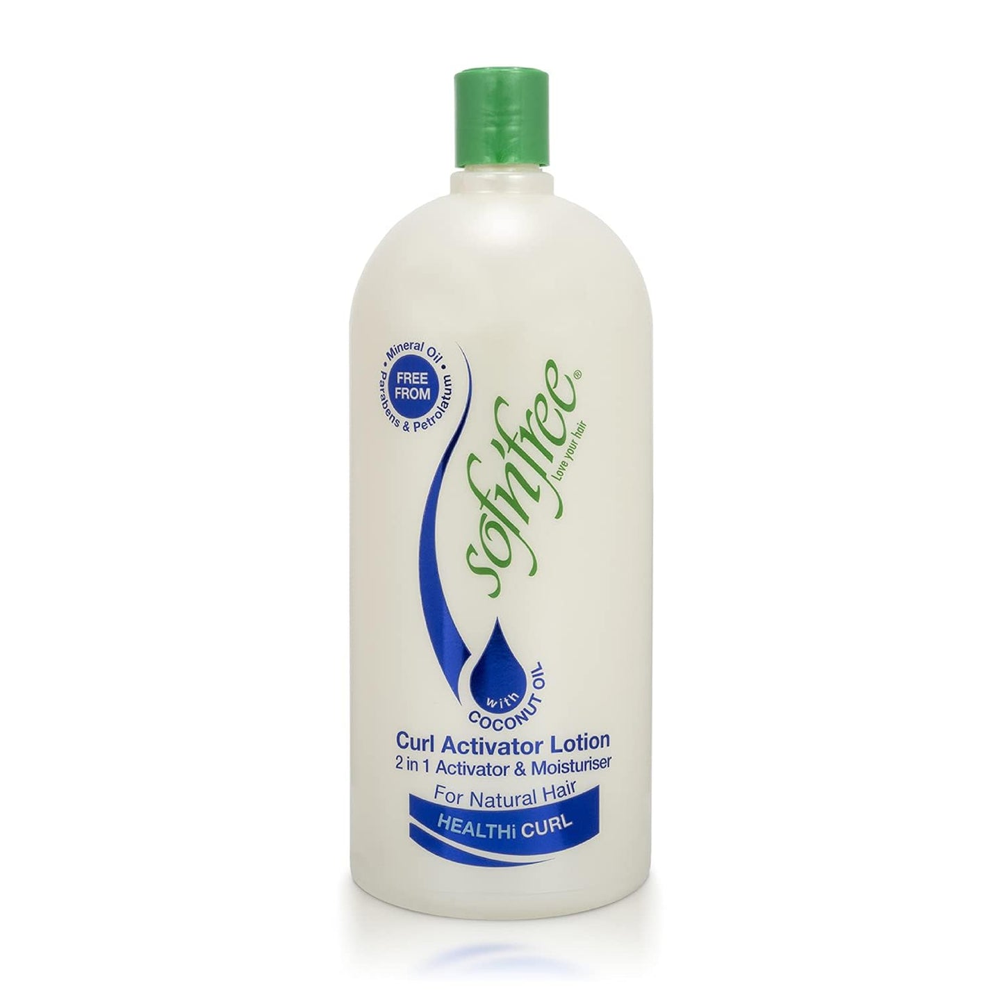 Bottle of Sofnifee Curl  on a white background