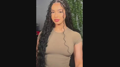 Hair Bulk Loose Wave No Weft Unprocessed Hair Bulk Best For Hair Braiding-12A, Micro Braiding, Boho Braids