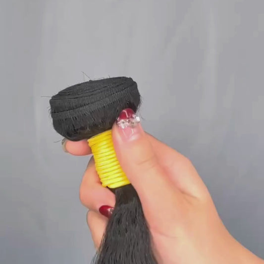 Yaki Straight Brazilian Bundles Virgin 100%Unprocessed Natural Human Kinky Straight Hair Bundles