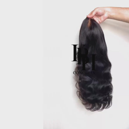 HD Glueless Lace 13×4 Body Wave Lace Wig With Pre-Bleached Knots Plucked Hairline
