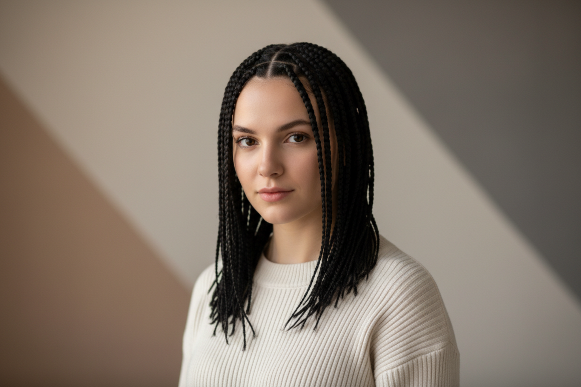 (1B) Braiding Pre-Stretched Soft Yaki Texture hair