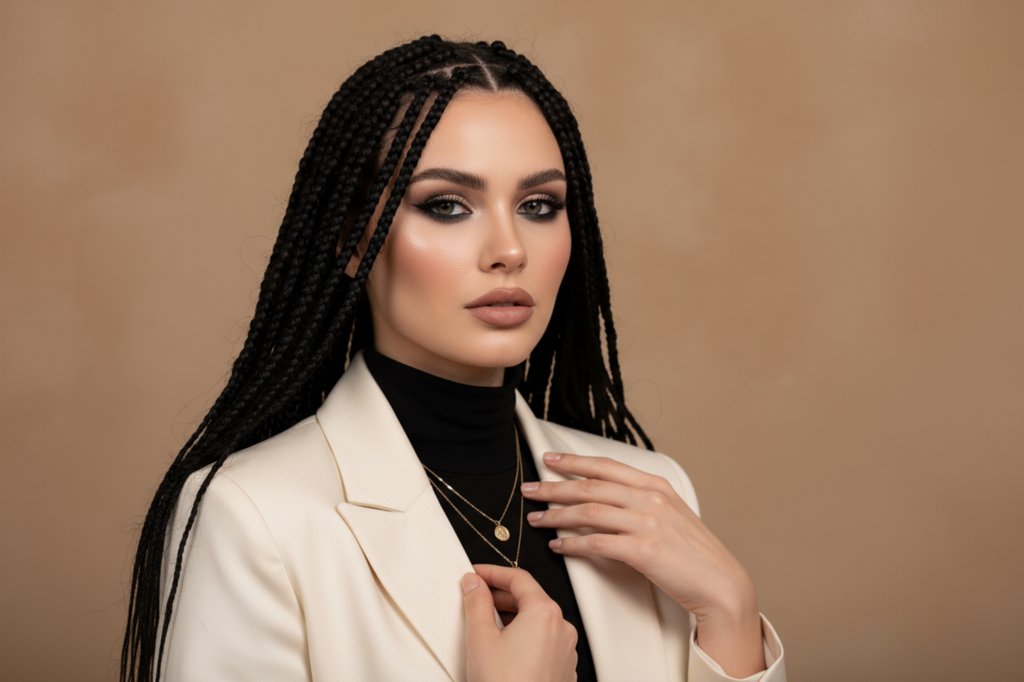 (1B) Braiding Pre-Stretched Soft Yaki Texture hair